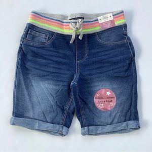 NWT Imperial Star Denim Knit Shorts